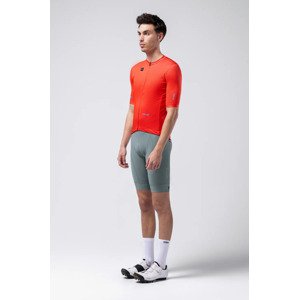 GOBIK Cyklistický dres s krátkým rukávem - STARK - červená 2XL