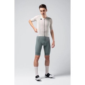 GOBIK Cyklistický dres s krátkým rukávem - CX SOLID - ivory XL