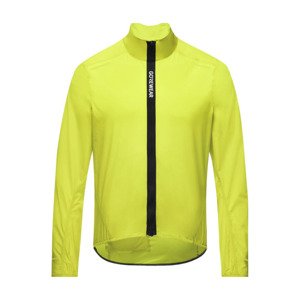 GORE Cyklistická větruodolná bunda - SPINSHIFT - žlutá