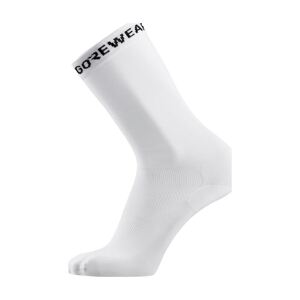 GORE Cyklistické ponožky klasické - ESSENTIAL - bílá 41-43