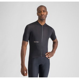 SPORTFUL Cyklistický dres s krátkým rukávem - CLASSIC - černá M