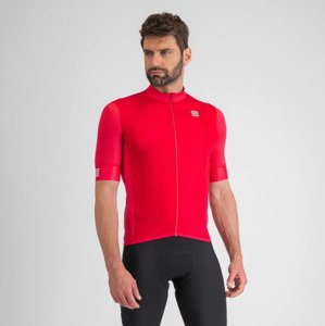 SPORTFUL Cyklistický dres s krátkým rukávem - SRK - červená XL