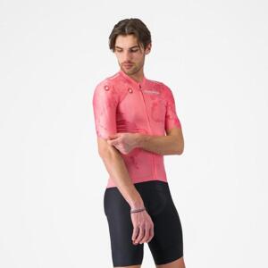 CASTELLI Cyklistický dres s krátkým rukávem - GIRO108 COMPETIZIONE 3 - růžová S