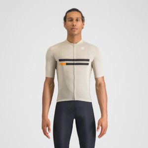 SPORTFUL Cyklistický dres s krátkým rukávem - STARLIGHT - béžová