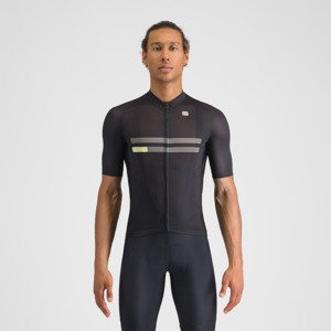 SPORTFUL Cyklistický dres s krátkým rukávem - STARLIGHT - černá XL