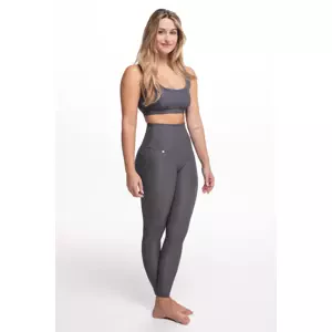 ATHLEEYA legíny - ESSENTIAL MATTE - šedá L
