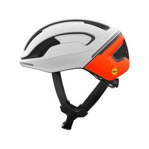 POC Cyklistická přilba - OMNE BEACON MIPS - bílá/oranžová