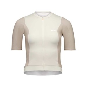 POC Cyklistický dres s krátkým rukávem - W'S CADENCE - bílá/šedá