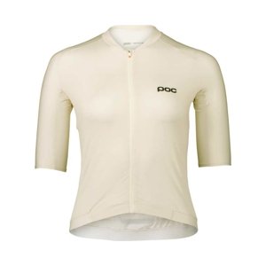POC Cyklistický dres s krátkým rukávem - PRISTINE - bílá M