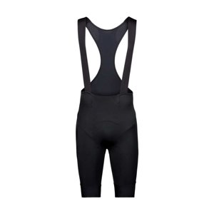 POC Cyklistické kalhoty krátké s laclem - CADENCE CARGO - černá 2XL