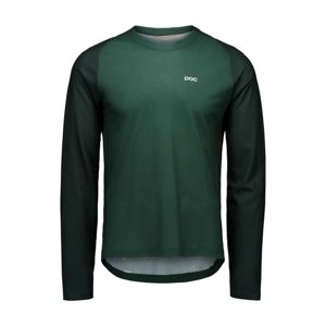 POC Cyklistický dres s dlouhým rukávem letní - MOTION AIR L/S - zelená S