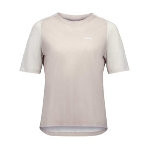 POC Cyklistický dres s krátkým rukávem - MOTION AIR S/S - bílá XL