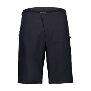POC Cyklistické kalhoty krátké bez laclu - MOTION AIR - černá 2XL
