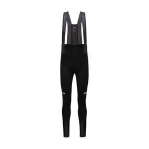 GORE Cyklistické kalhoty dlouhé s laclem - SPINSHIFT THERMO - černá