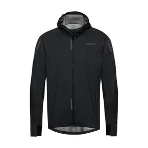 GORE Cyklistická větruodolná bunda - CONCURVE GORE-TEX - černá 3XL