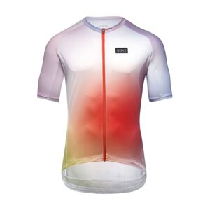 GORE Cyklistický dres s krátkým rukávem - CLOUD - oranžová/vícebarevná