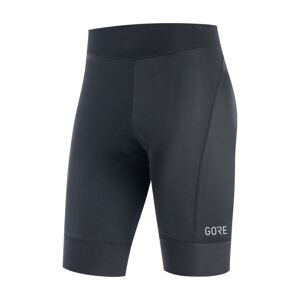 GORE Cyklistické kalhoty krátké bez laclu - C3 WMN - černá