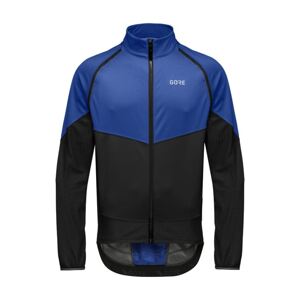 GORE Cyklistická větruodolná bunda - PHANTOM - modrá/černá 2XL