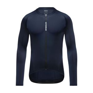 GORE Cyklistický dres s dlouhým rukávem zimní - SPINSHIFT - modrá