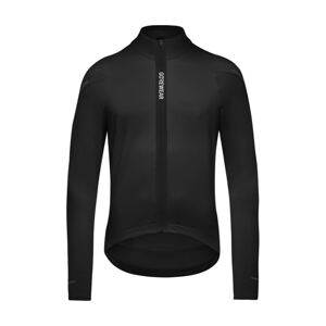 GORE Cyklistický dres s dlouhým rukávem zimní - SPINSHIFT THERMO - černá