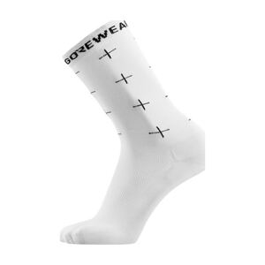 GORE Cyklistické ponožky klasické - ESSENTIAL DAILY - bílá 41-43