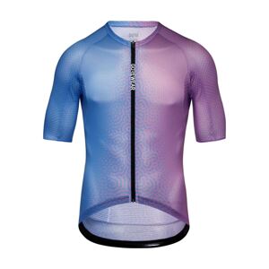 GORE Cyklistický dres s krátkým rukávem - SPINSHIFT BREATHE - modrá/fialová