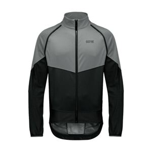 GORE Cyklistická větruodolná bunda - PHANTOM - šedá/černá L