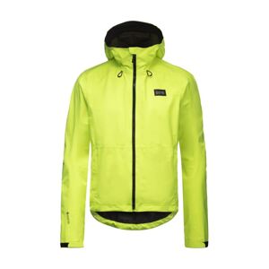 GORE Cyklistická voděodolná pláštěnka - ENDURE - žlutá 2XL