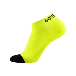 GORE Cyklistické ponožky klasické - ESSENTIAL - žlutá 38-40