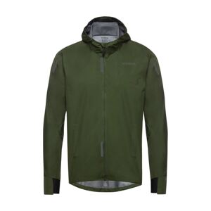 GORE Cyklistická větruodolná bunda - CONCURVE GORE-TEX - zelená L