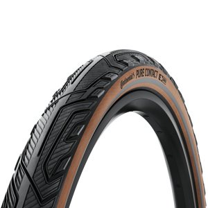 CONTINENTAL PURE CONTACT 28x2.00 - černá/hnědá