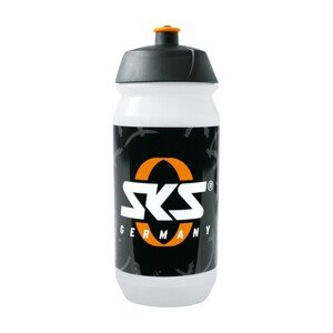 SKS Cyklistická láhev na vodu - BOTTLE 500 ml - černá/transparentní