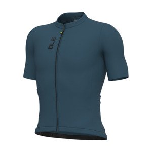 ALÉ Cyklistický dres s krátkým rukávem - COLOR BLOCK OFF ROAD PRAGMA - modrá 5XL