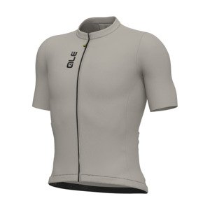 ALÉ Cyklistický dres s krátkým rukávem - COLOR BLOCK OFF ROAD PRAGMA - ivory 2XS