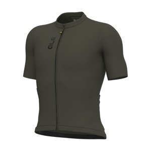 ALÉ Cyklistický dres s krátkým rukávem - COLOR BLOCK OFF ROAD PRAGMA - zelená XL