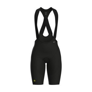 ALÉ Cyklistické kalhoty krátké s laclem - R-EV1 HAMMER 2.0 - černá 5XL