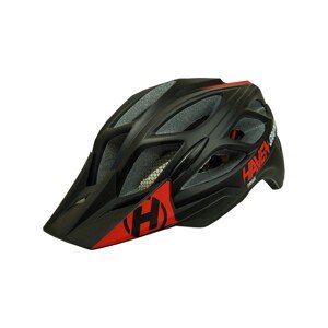 HAVEN Cyklistická přilba - GRAPHOLO - černá/červená (58–61 cm)