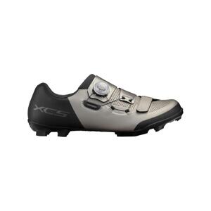 SHIMANO Cyklistické tretry - SH-XC502 - stříbrná 45