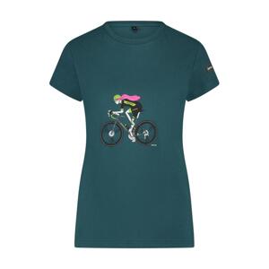 SHIMANO Cyklistické triko s krátkým rukávem - SENTIERO LTD - zelená M