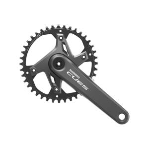 SHIMANO kliky s převodníkem - CUES FC-U6000 42 1x9-10-11 - antracitová