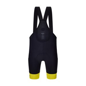 SANTINI Cyklistické kalhoty krátké s laclem - TOUR DE FRANCE - BIB SHORTS - černá