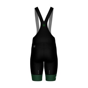 SANTINI Cyklistické kalhoty krátké s laclem - TOUR DE FRANCE - BIB SHORTS - černá