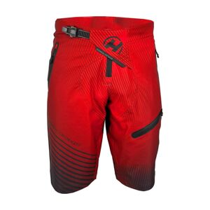HAVEN Cyklistické kalhoty krátké bez laclu - ENERGIZER FACTORY - červená 2XL