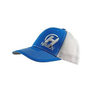 HAVEN Cyklistická čepice - TRUCKER - modrá/bílá L-XL