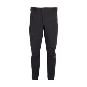 HAVEN Cyklistické kalhoty dlouhé bez laclu - FACTORY AIR - černá 3XL