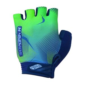 HAVEN Cyklistické rukavice krátkoprsté - NOMIC - zelená 2XL