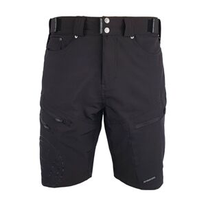 HAVEN Cyklistické kalhoty krátké bez laclu - NAVAHO SHORTY - černá 2XL