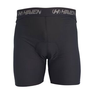 HAVEN Cyklistické kalhoty krátké bez laclu - FACTORY HMS - černá 2XL
