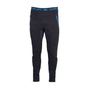 HAVEN Cyklistické kalhoty dlouhé bez laclu - NALISHA SLIMFIT - černá/modrá 3XL
