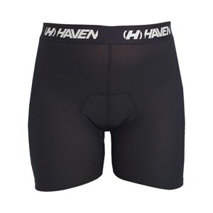 HAVEN Cyklistické kalhoty krátké bez laclu - FACTORY WMS - černá 3XL